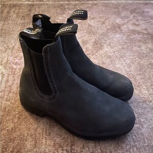 Blundstone Rustic Black Leather Women's Boots